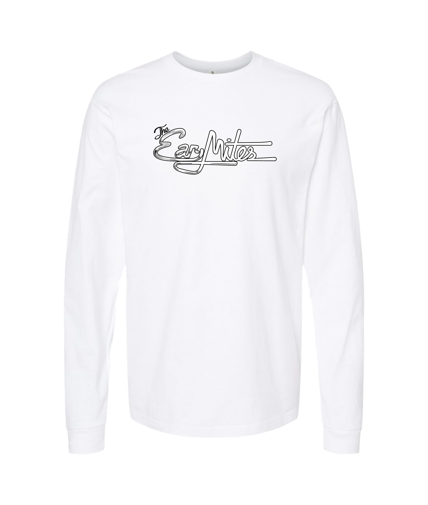 The Ear Mites - Logo - White Long Sleeve T