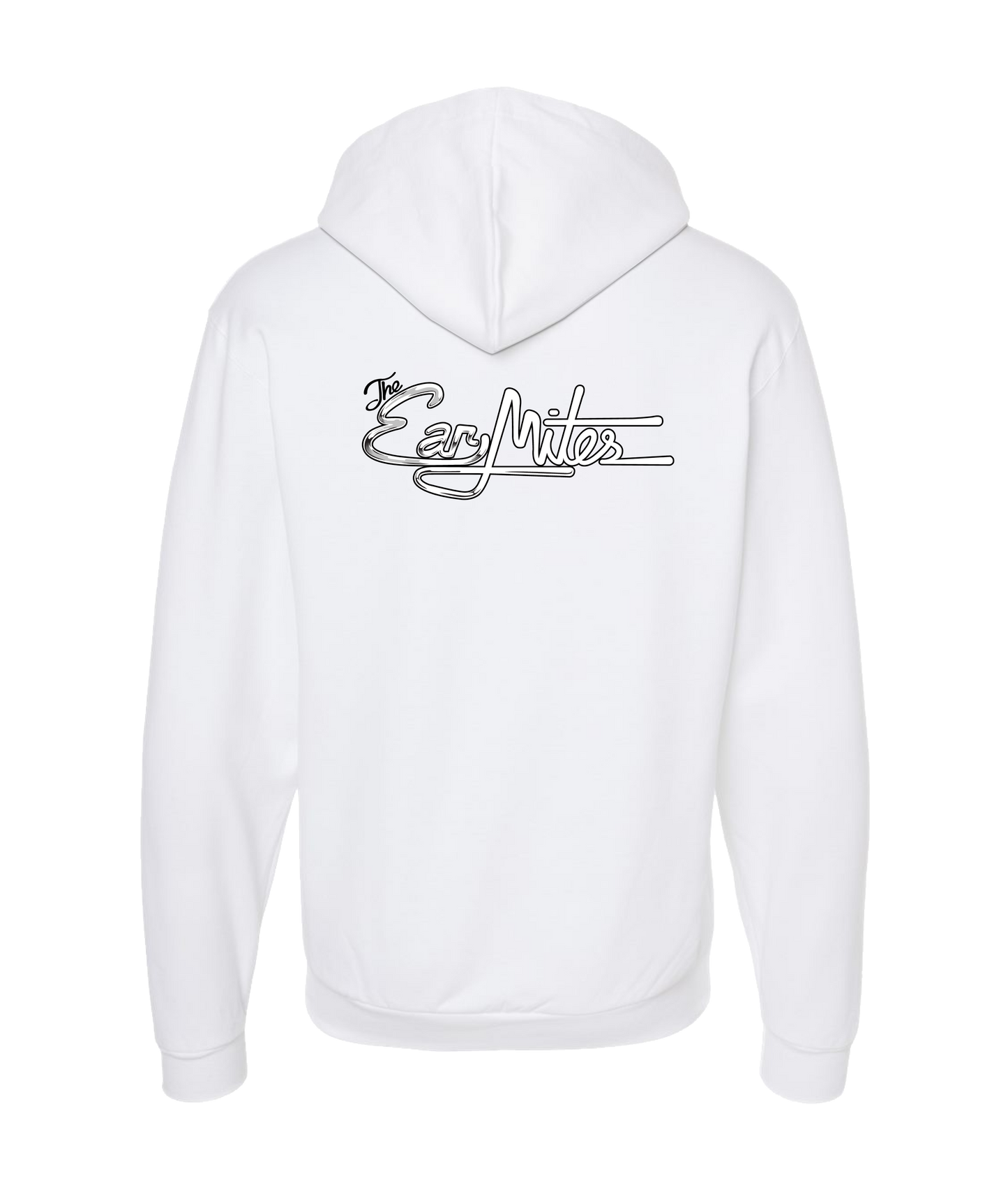 The Ear Mites - Logo - White Zip Up Hoodie