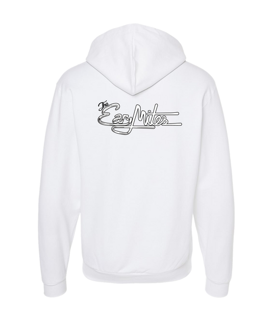 The Ear Mites - Logo - White Zip Up Hoodie