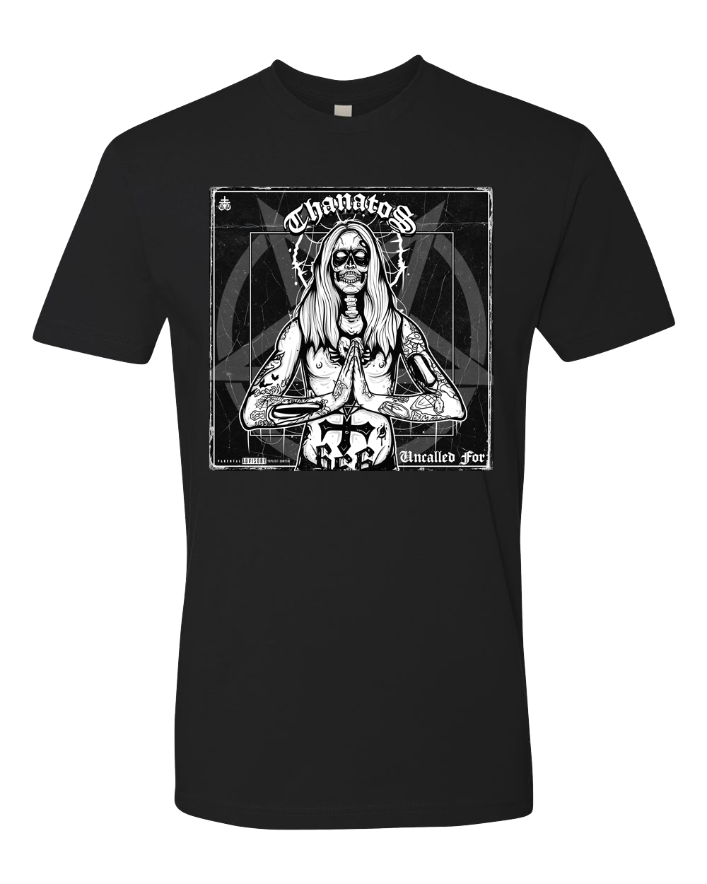 Thanatos - Uncalled For - Black T-Shirt