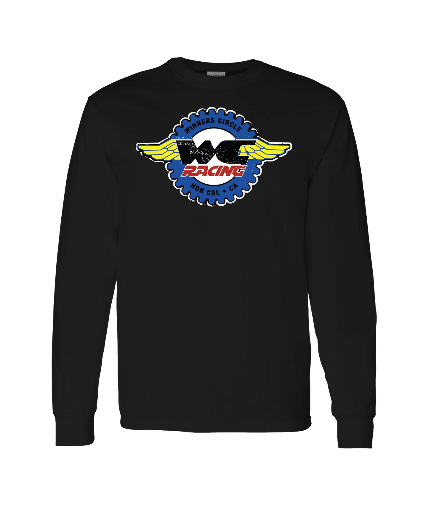The Winners Circle - Logo 2 - Black Long Sleeve T