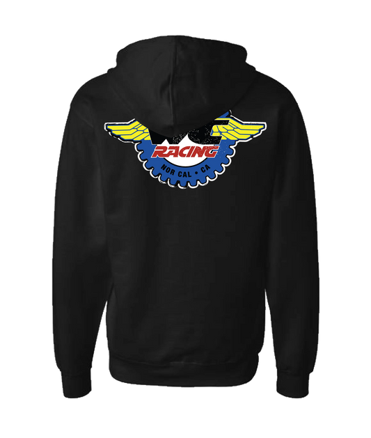 The Winners Circle - Logo 2 - Black Zip Up Hoodie