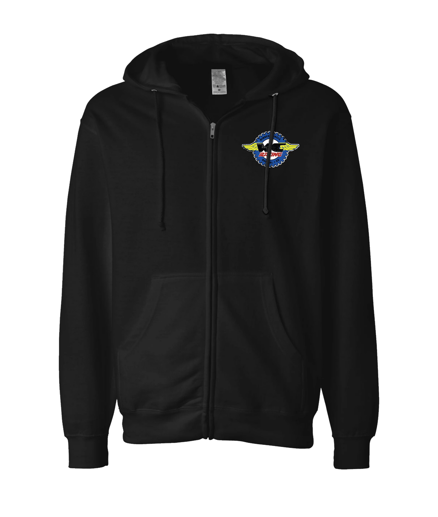 The Winners Circle - Logo 2 - Black Zip Up Hoodie
