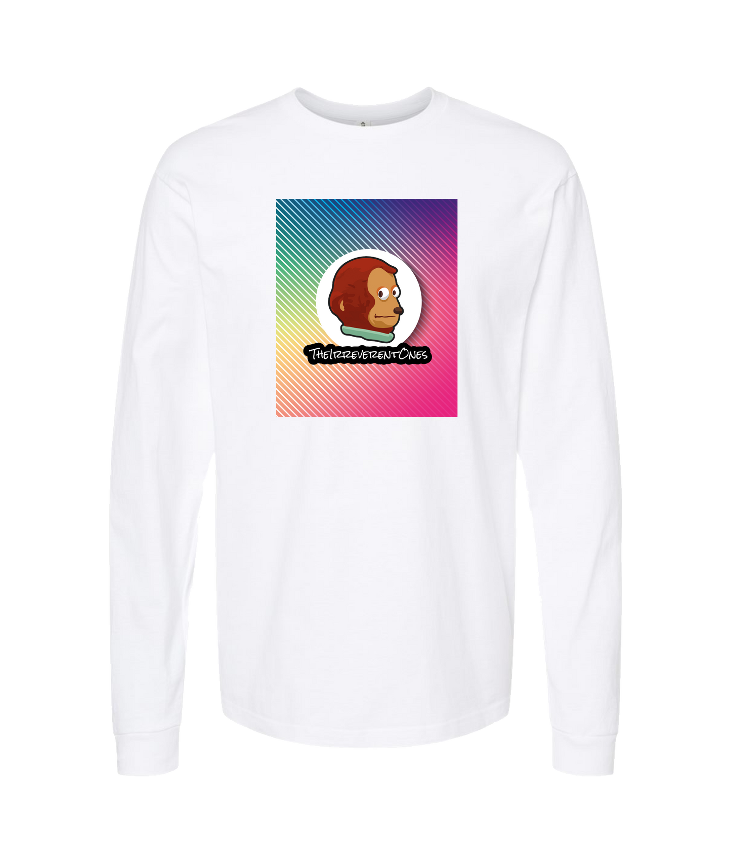TheIrreverentOnes - The Look - White Long Sleeve T