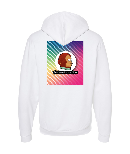 TheIrreverentOnes - The Look - White Zip Up Hoodie
