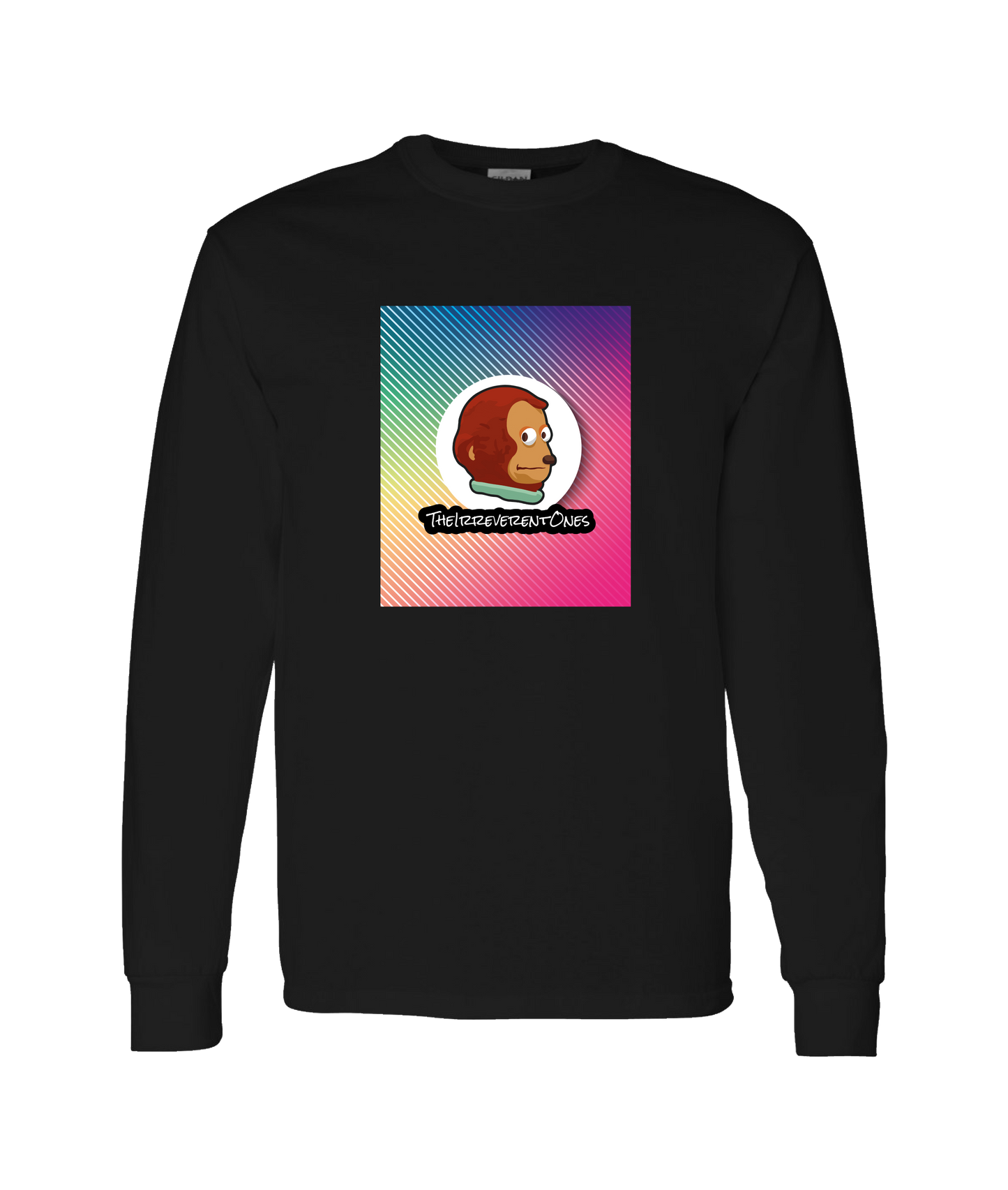 TheIrreverentOnes - The Look - Black Long Sleeve T