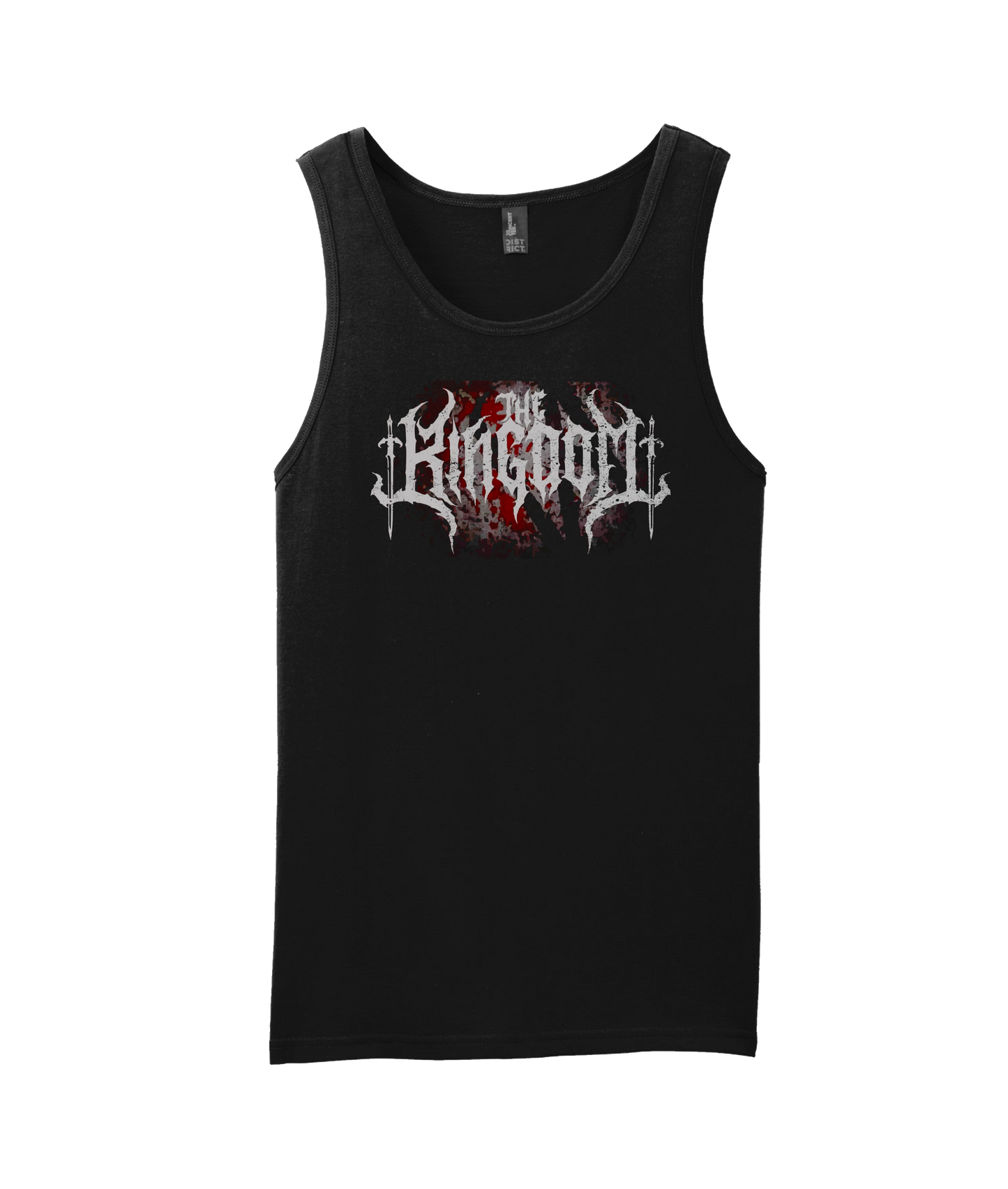 The Kingdom - Dark Logo - Black Tank Top