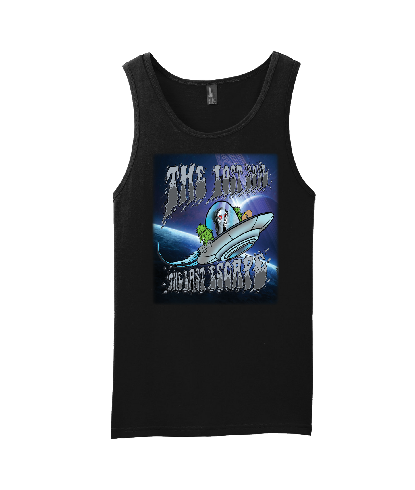The Lost Soul - The Last Escape - Black Tank Top