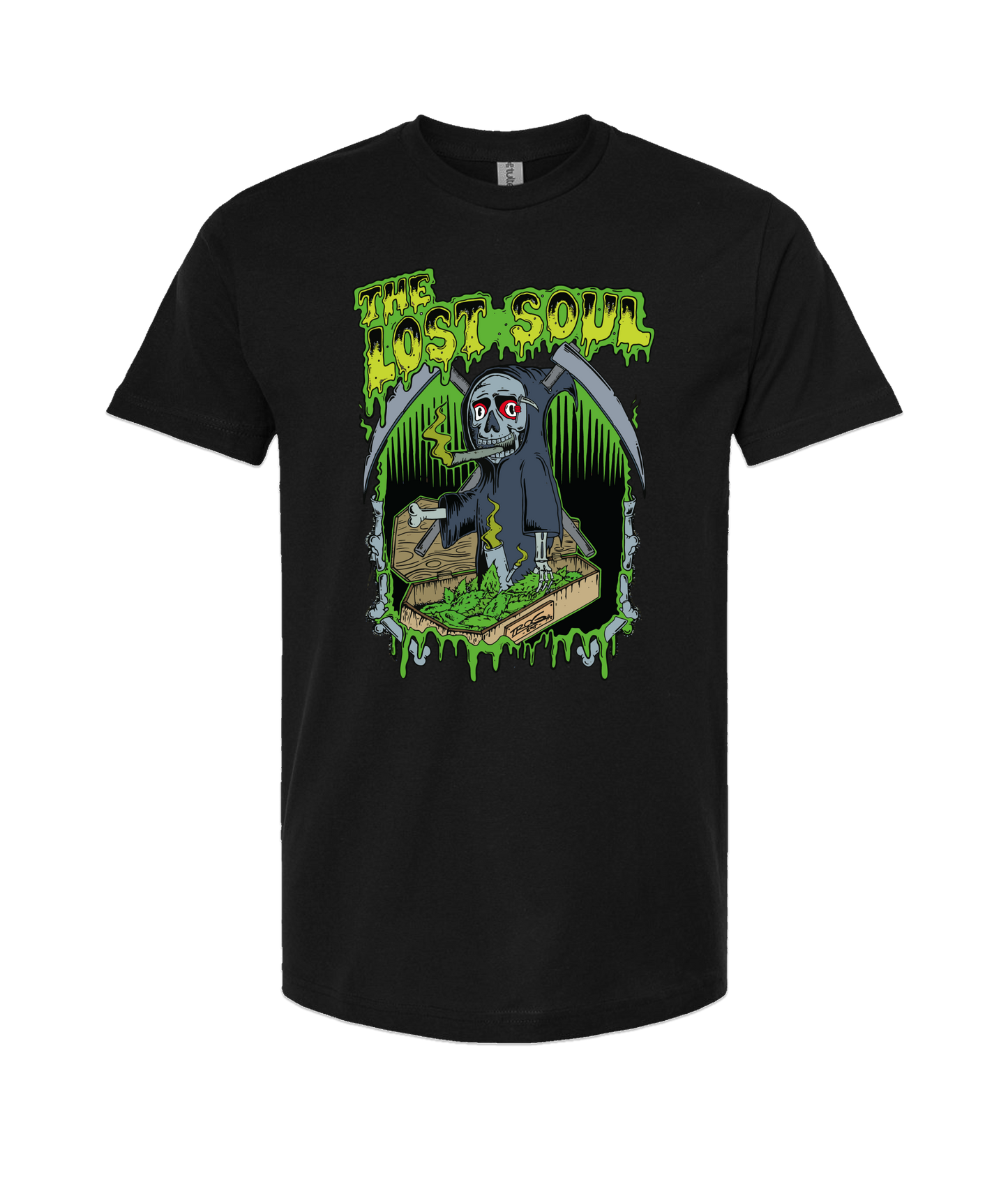 The Lost Soul - Grim Weeder - Black T Shirt