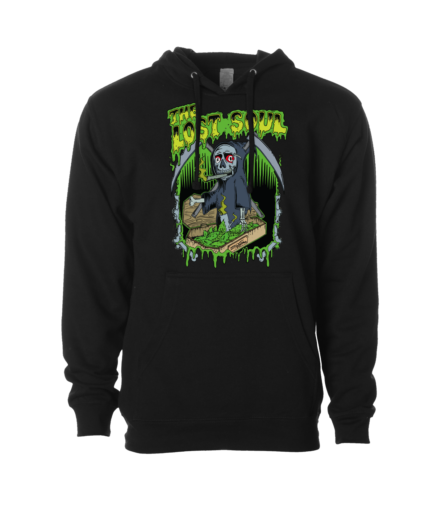 The Lost Soul - Grim Weeder - Black Hoodie