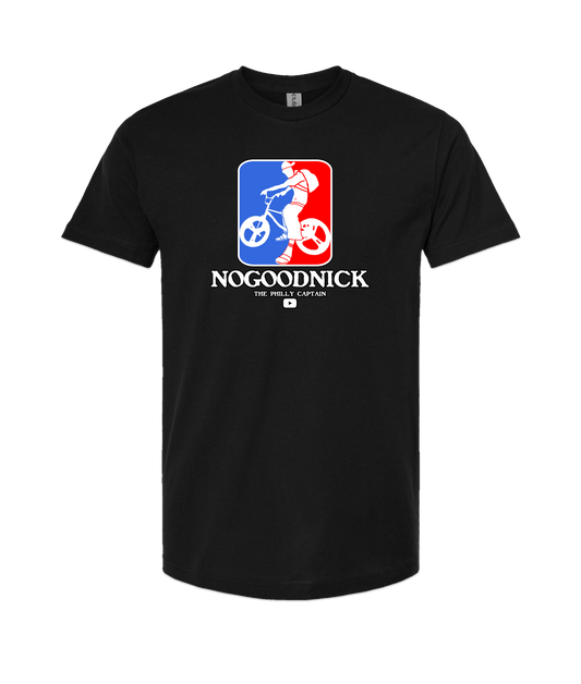 The Philly Captain's Merch is Fire - No Good Nick - Black T-Shirt