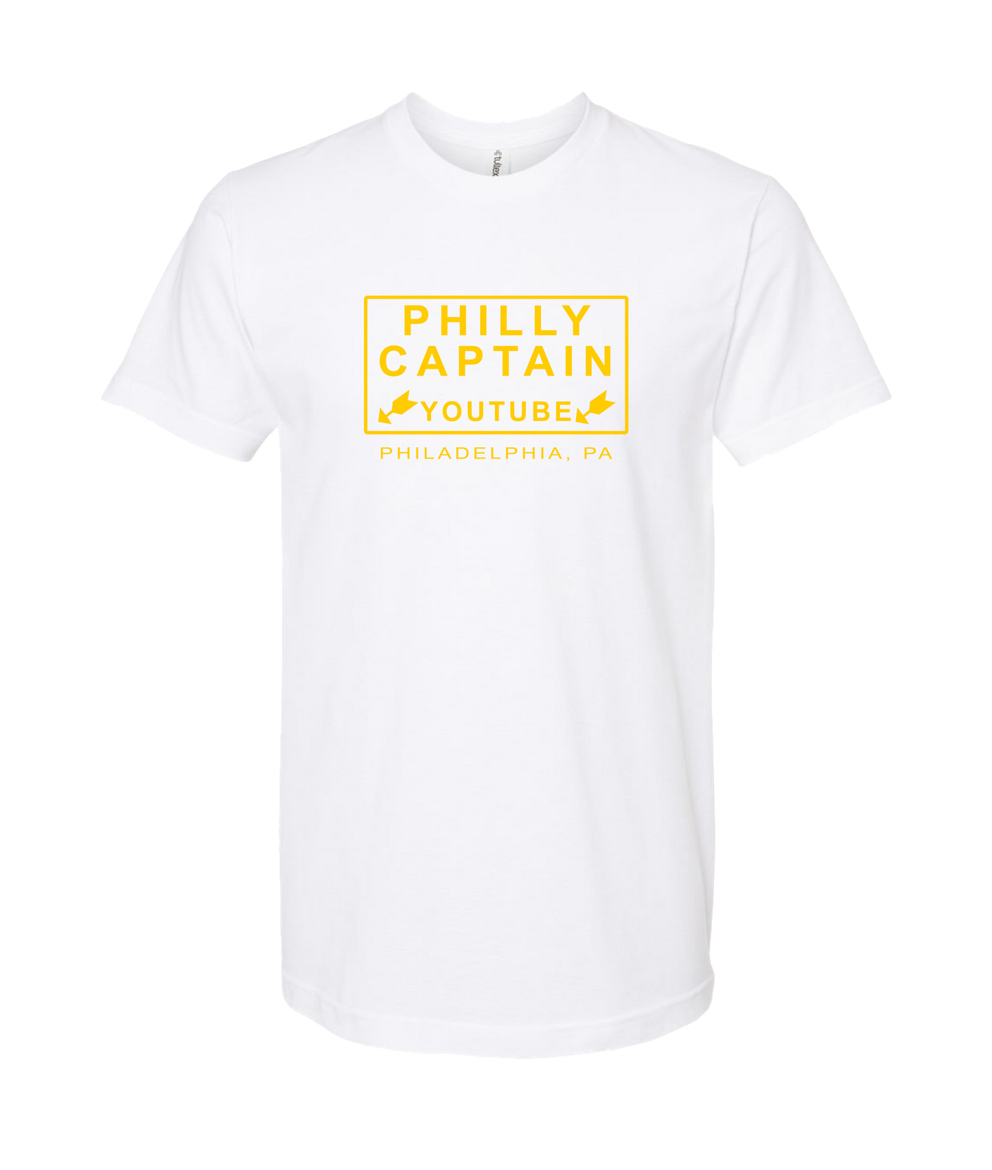 The Philly Captain's Merch is Fire - YouTube - White T-Shirt