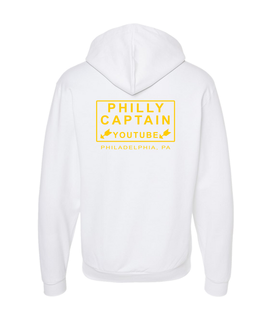 The Philly Captain's Merch is Fire - YouTube - White Zip Up Hoodie