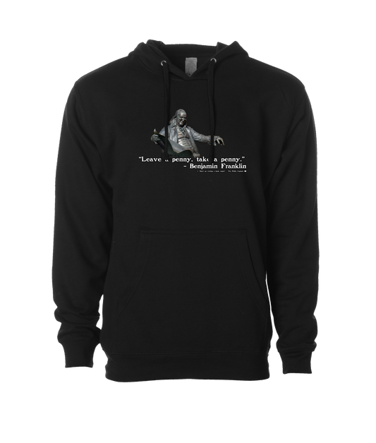 The Philly Captain's Merch is Fire - Leave a penny, take a penny - Black Hoodie