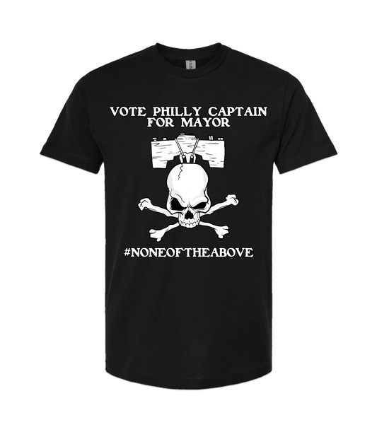 The Philly Captain's Merch is Fire - VOTE - Black T-Shirt