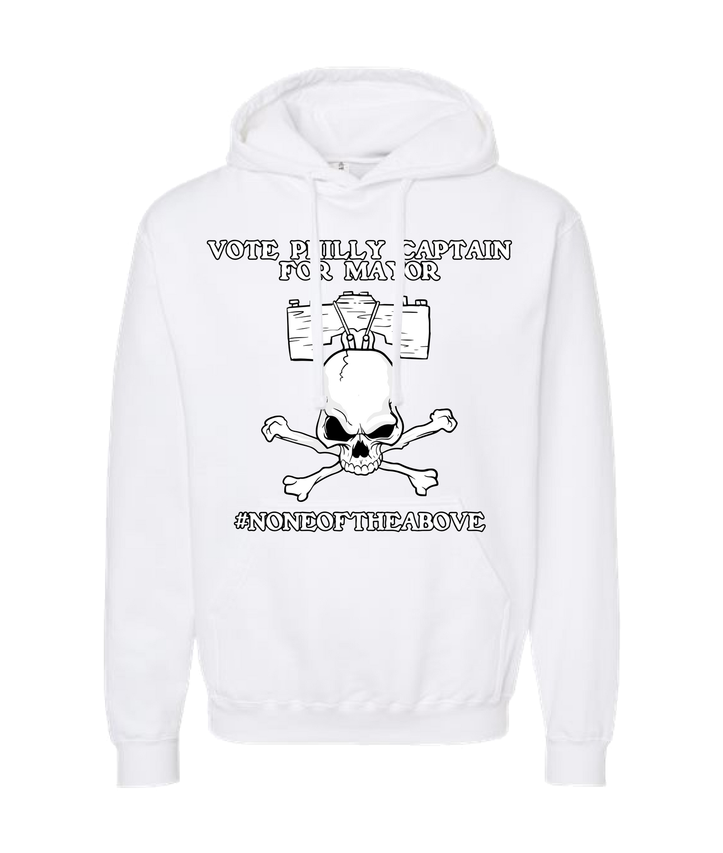 The Philly Captain's Merch is Fire - VOTE - White Hoodie