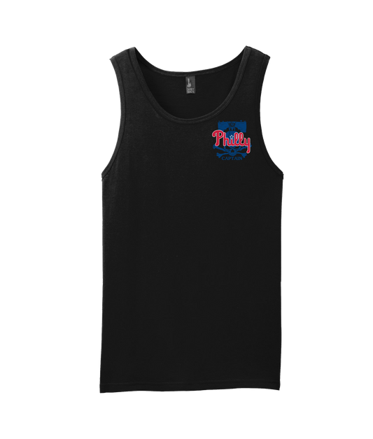 The Philly Captain's Merch is Fire - PHILLY - Black Tank Top