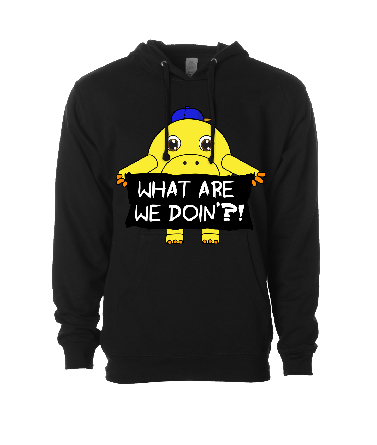 The Philly Captain's Merch is Fire - WHAT ARE WE DOIN' ?! - Black Hoodie