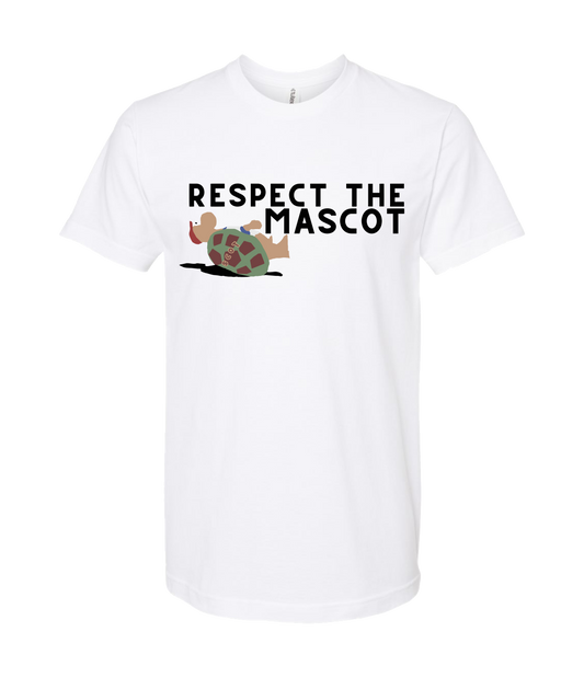 The Philly Captain's Merch is Fire - RESPECT THE MASCOT - White T-Shirt