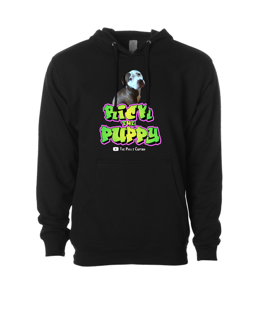 The Philly Captain's Merch is Fire - Rick the Puppy - Black Hoodie