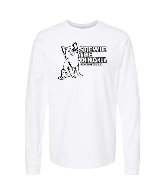 The Philly Captain's Merch is Fire - Stewie the Chihuahua - White Long Sleeve T
