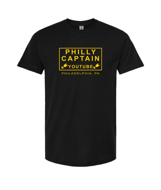 The Philly Captain's Merch is Fire - YouTube - Black T-Shirt