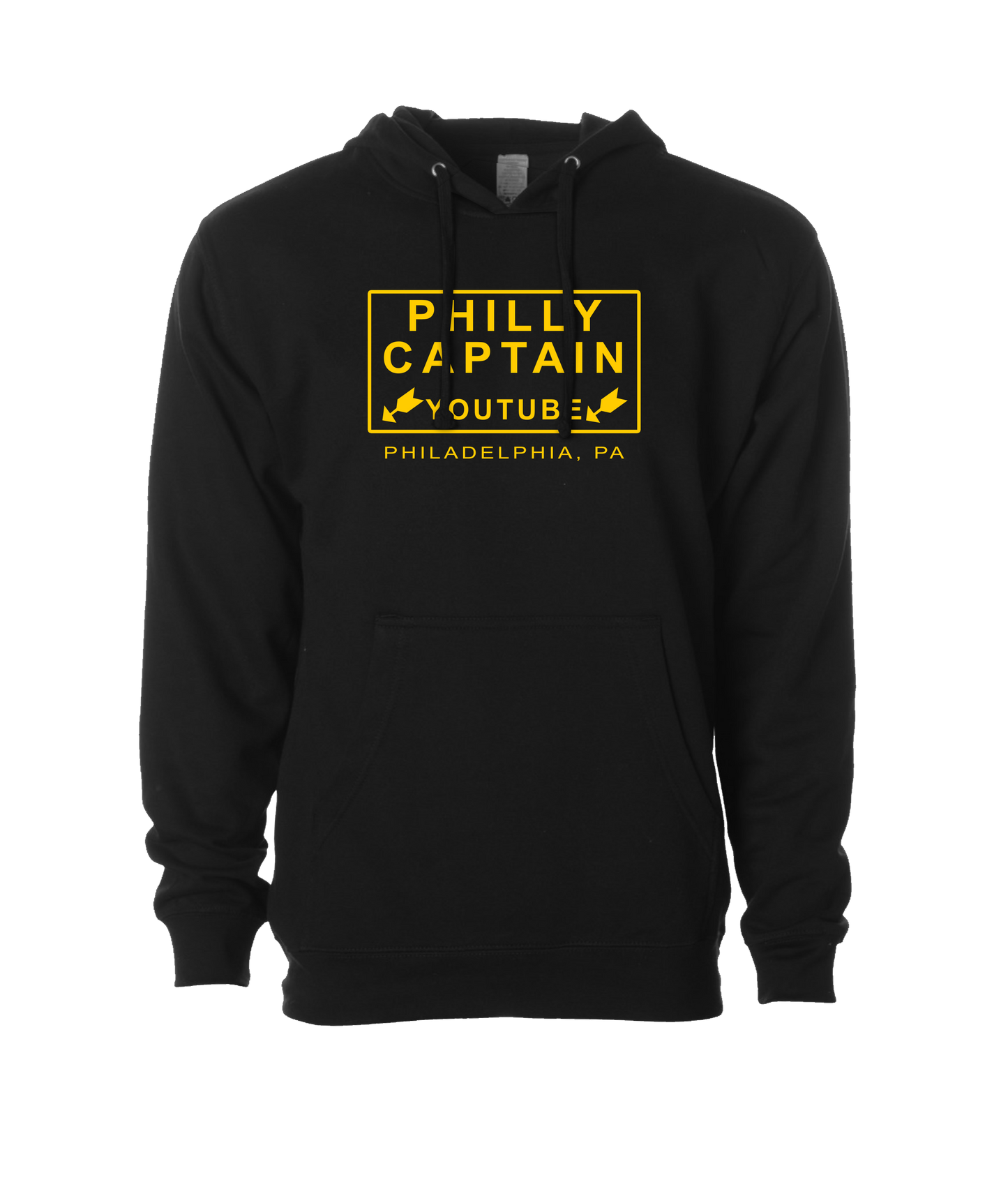 The Philly Captain's Merch is Fire - YouTube - Black Hoodie
