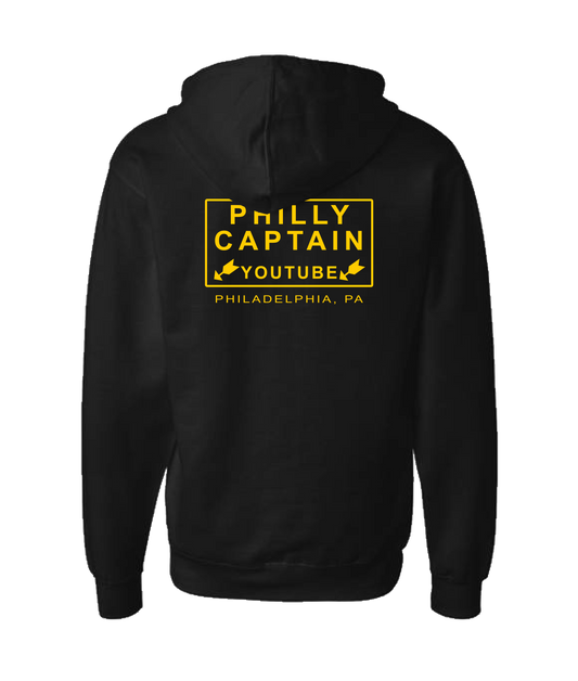 The Philly Captain's Merch is Fire - YouTube - Black Zip Up Hoodie