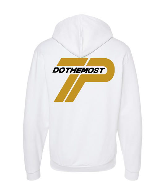 V-TPDTOP - DO THE MOST - White Zip Up Hoodie