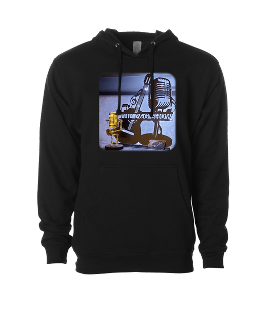 The Pope and Guitarlos Show - Mic Guitar - Black Hoodie