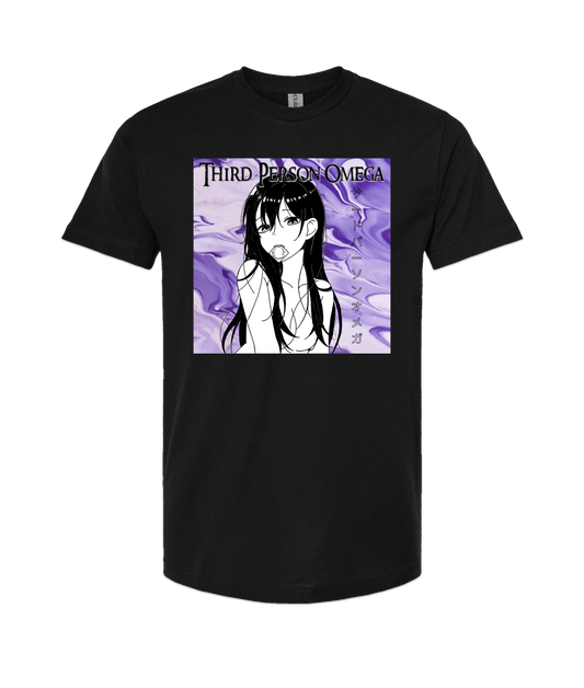 V-TPOTOP - ANIME GIRL - Black T Shirt