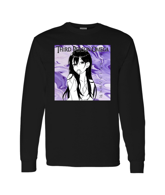 V-TPOTOP - ANIME GIRL - Black Long Sleeve T