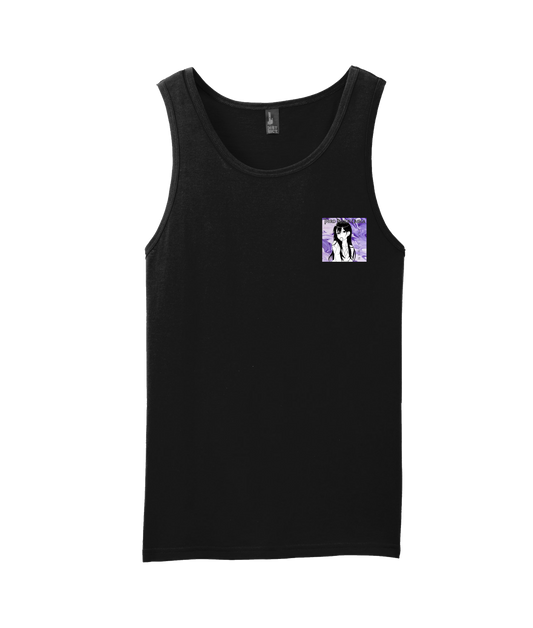 V-TPOTOP - ANIME GIRL - Black Tank Top