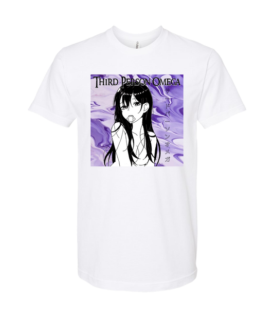 Third Person Omega - ANIME GIRL - White T Shirt