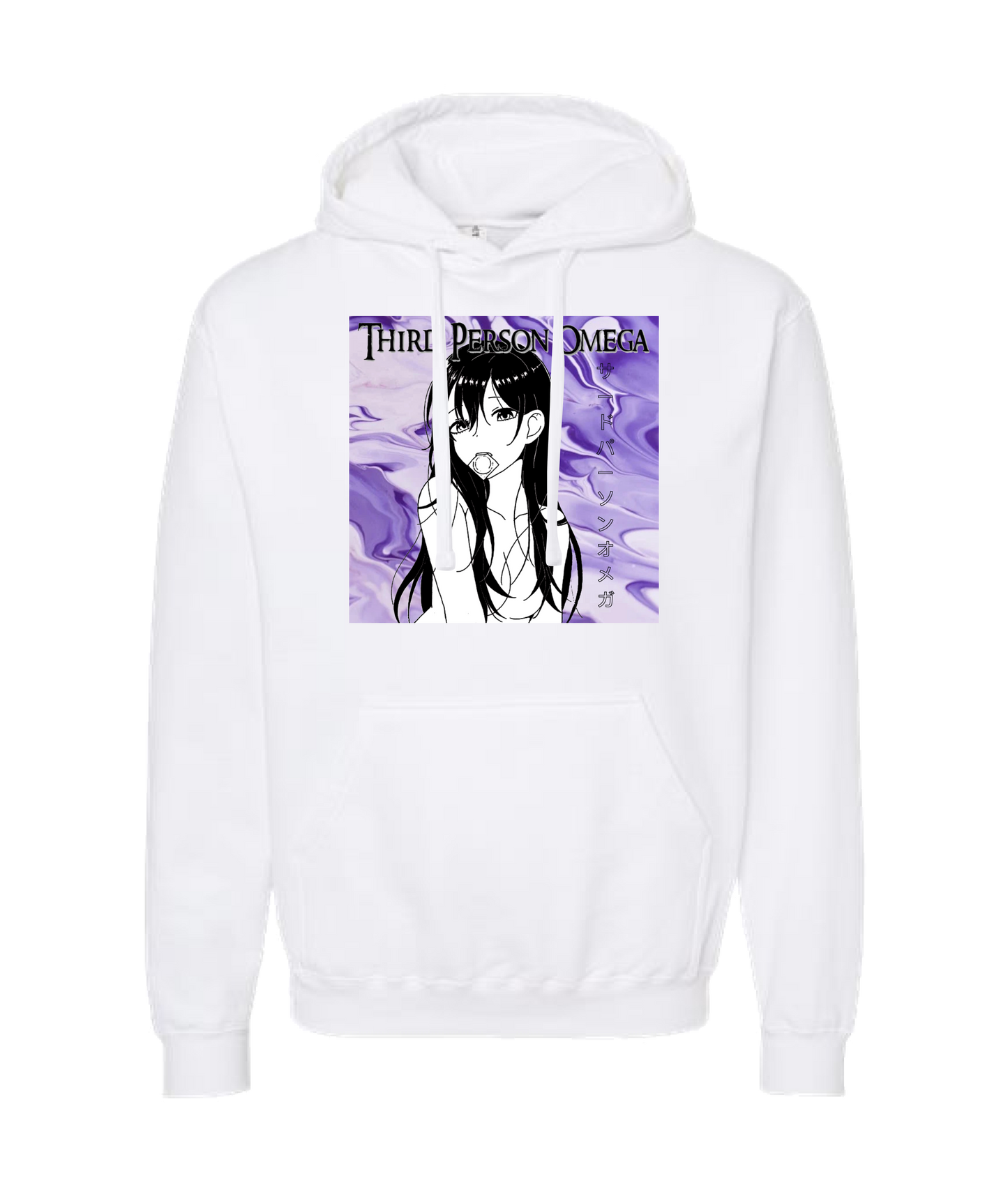 V-TPOTOP - ANIME GIRL - White Hoodie