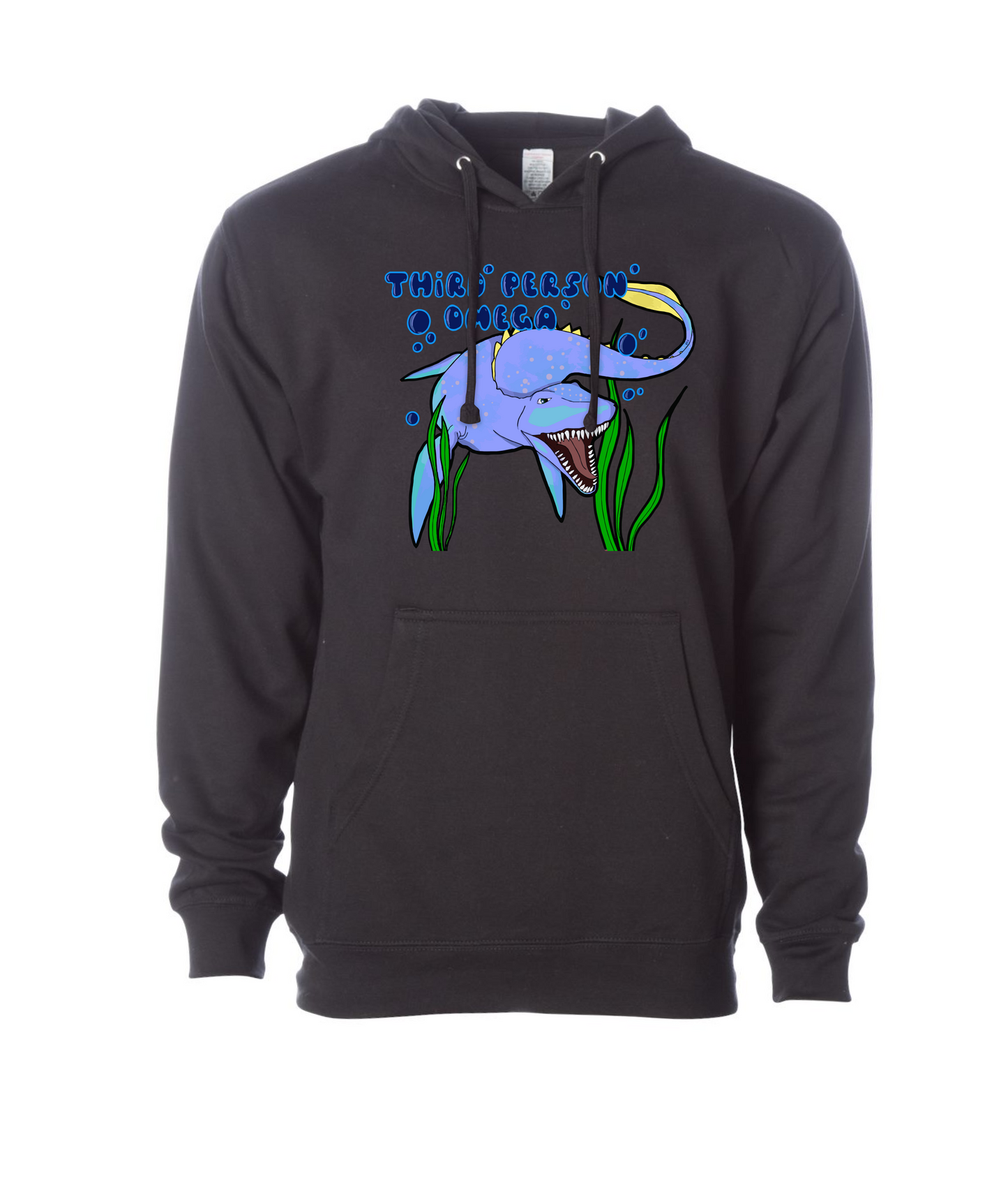 Third Person Omega - Logo - Black Hoodie