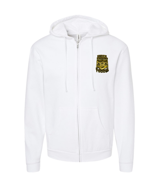 V-TPSTOP - UGP - White Zip Up Hoodie