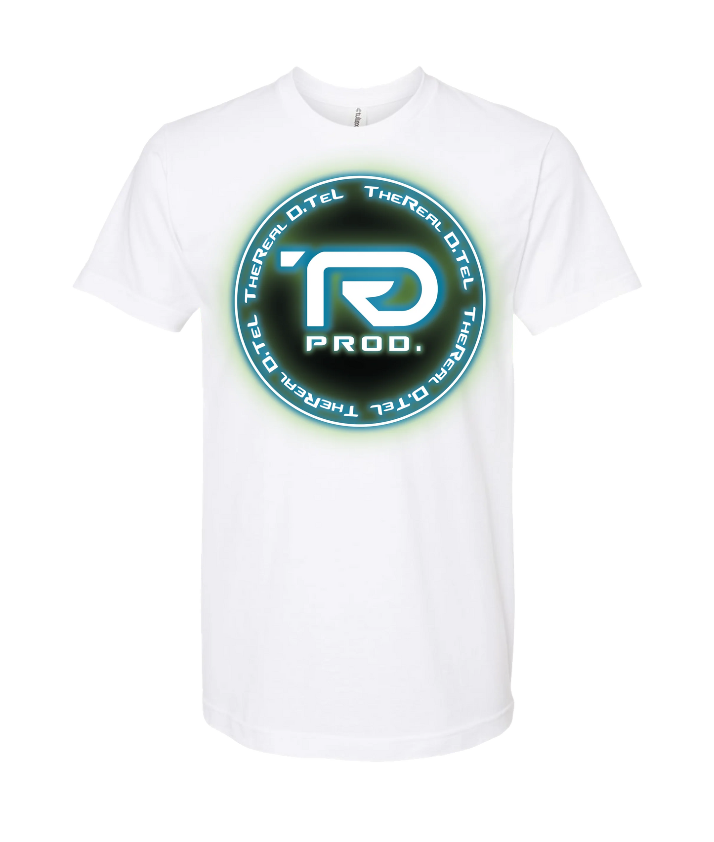 TheReal D.TeL - Logo - White T-Shirt