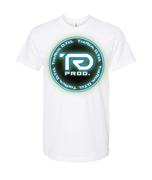 TheReal D.TeL - Logo - White T-Shirt