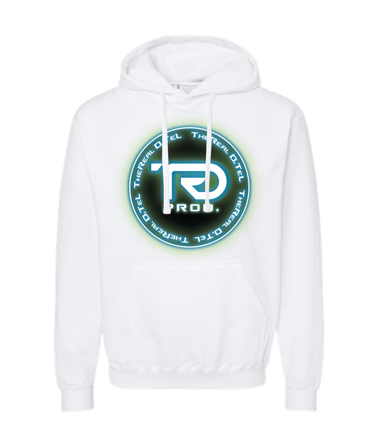 TheReal D.TeL - Logo - White Hoodie