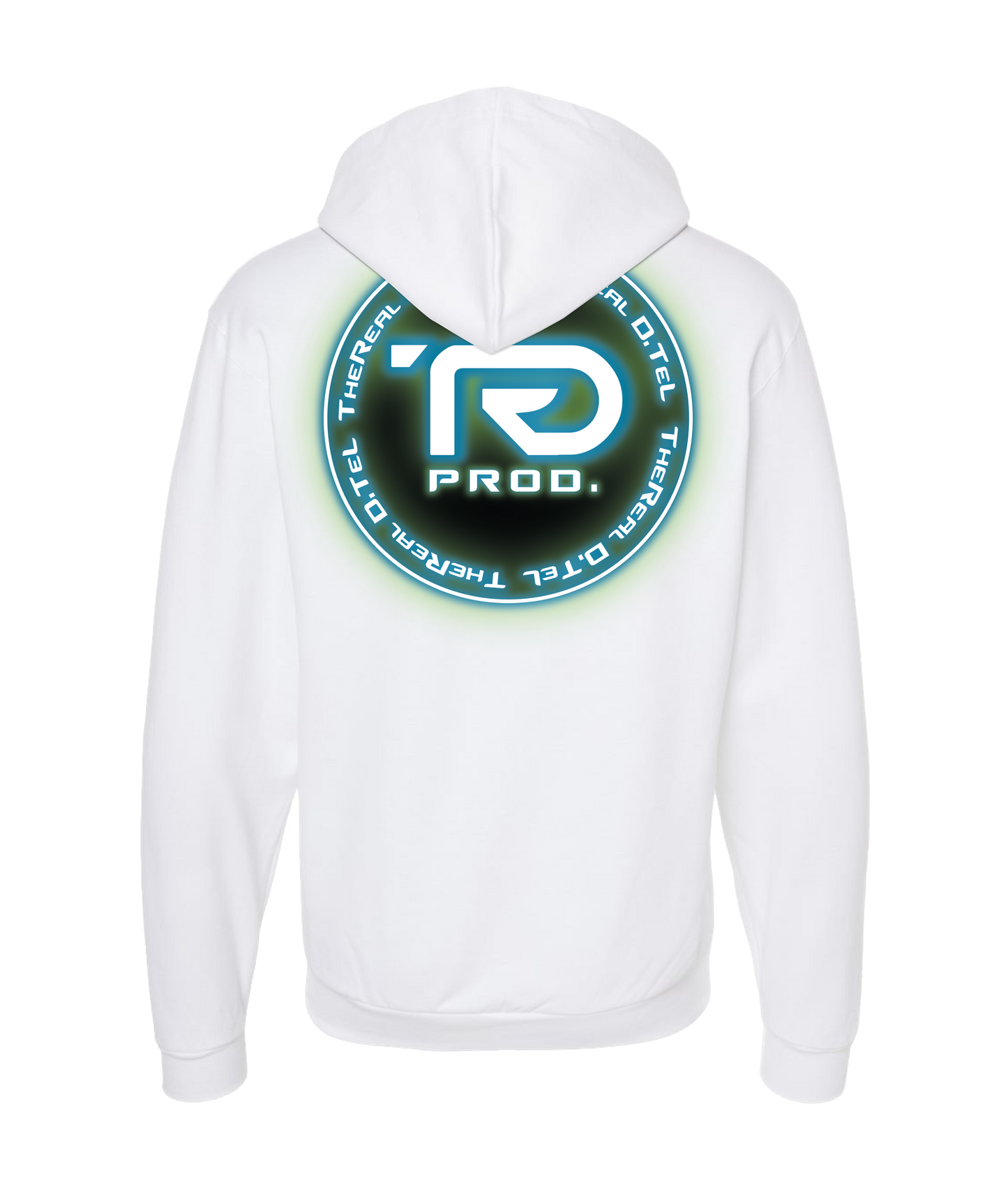 V-TRDTTOP - DESIGN 1 - Black Zip Up Hoodie
