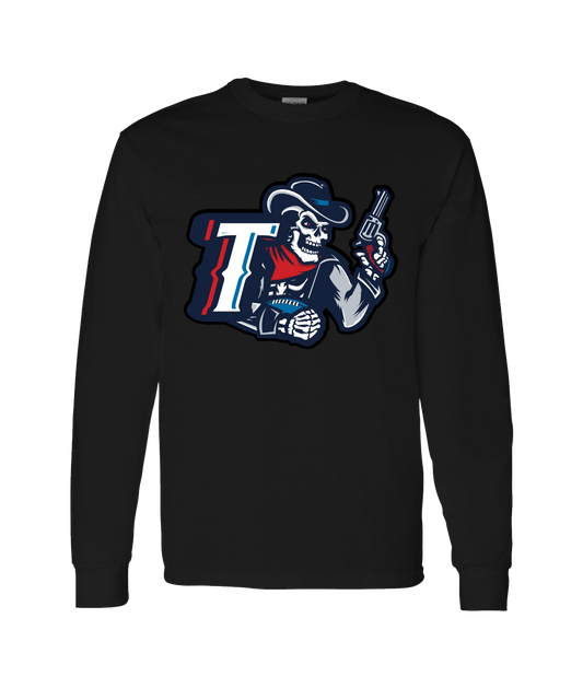 V-TROSTOP - DESIGN 1  - Black Long Sleeve T