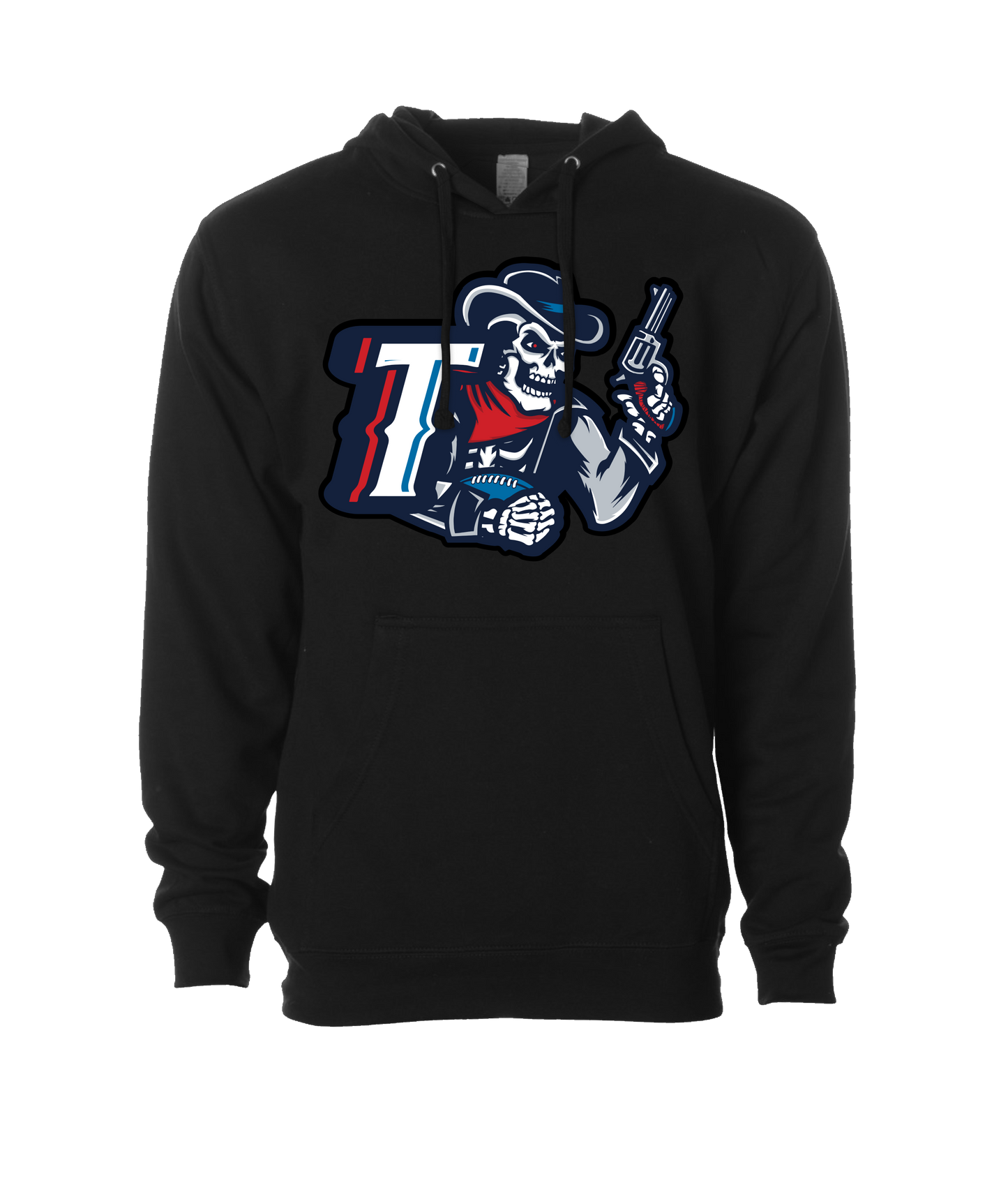 Triad Outlaws Saloon - DESIGN 1 - Black Hoodie