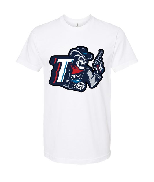V-TROSTOP - DESIGN 1  - White T Shirt