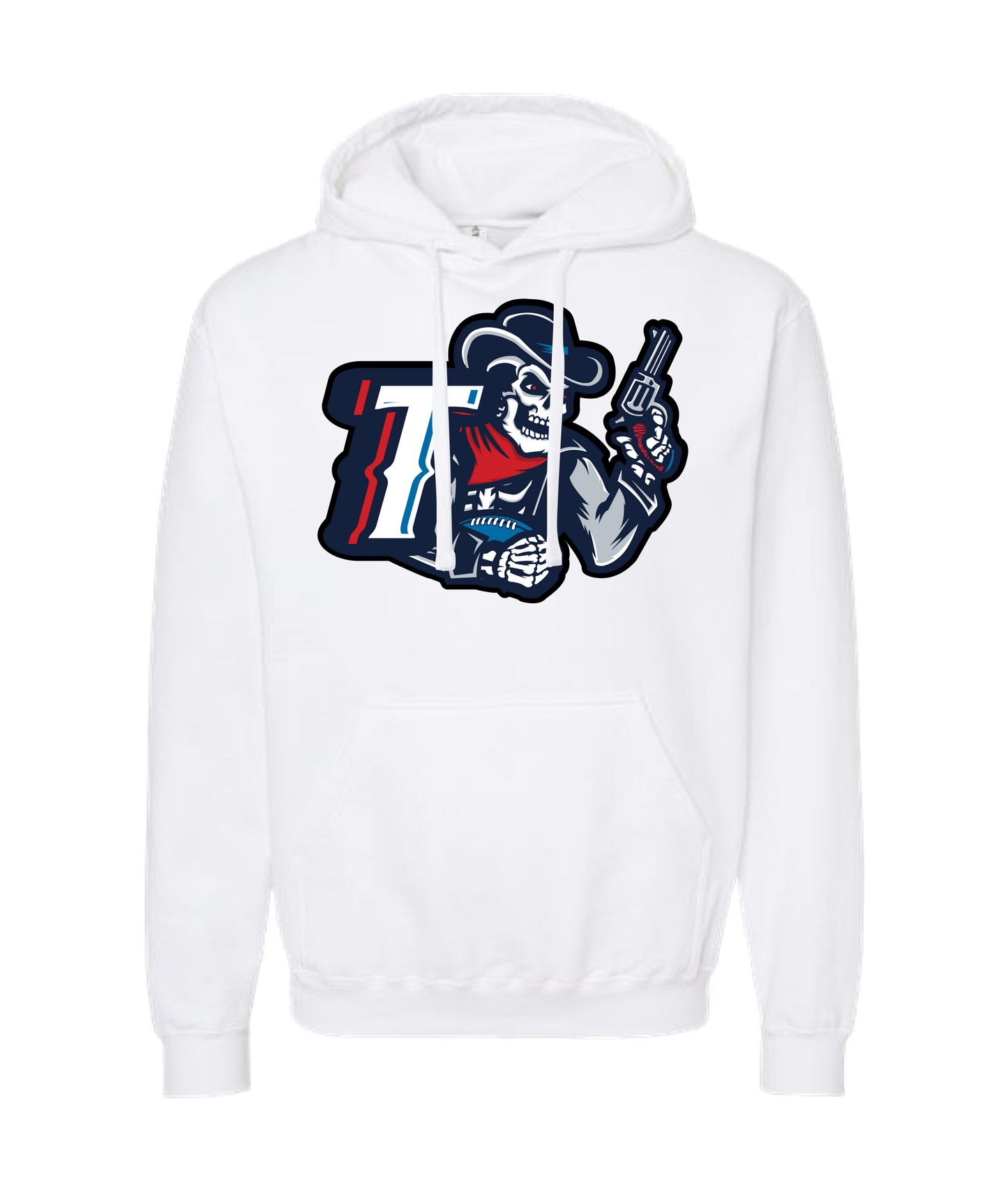 Triad Outlaws Saloon - DESIGN 1 - White Hoodie