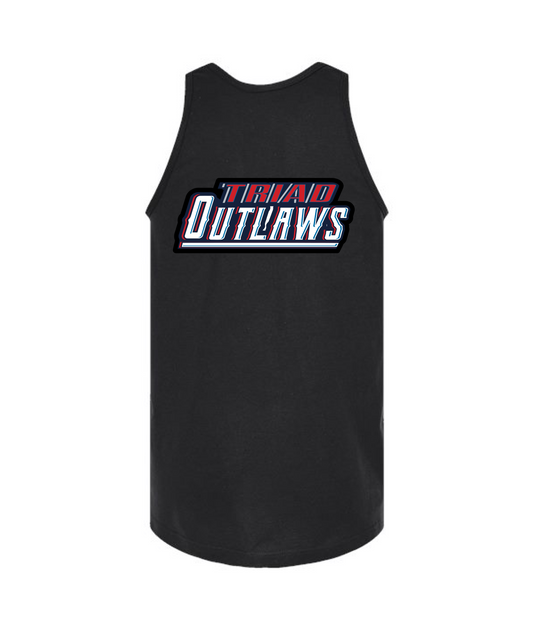 Triad Outlaws Saloon - DESIGN 2 - Black Tank Top
