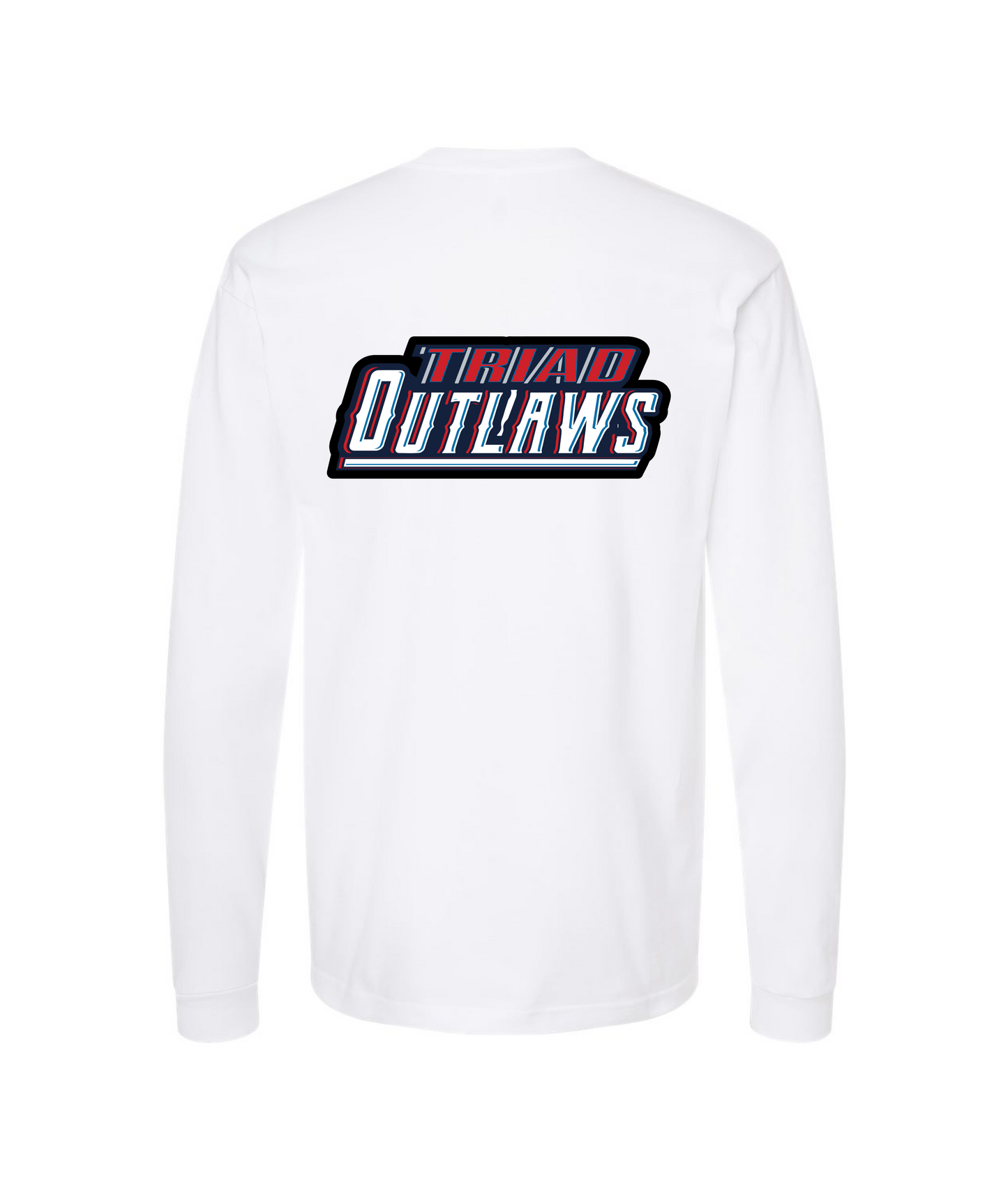 V-TROSTOP - DESIGN 2 - White Long Sleeve T