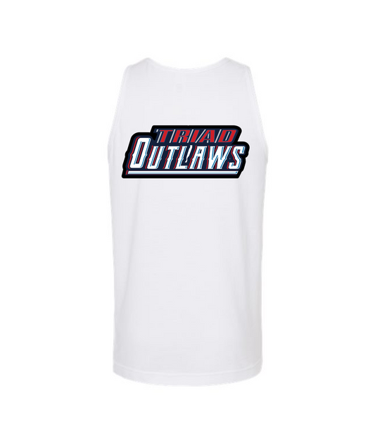 Triad Outlaws Saloon - DESIGN 2 - White Tank Top