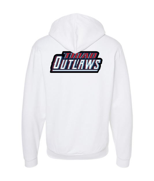 V-TROSTOP - DESIGN 2 - White Zip Up Hoodie
