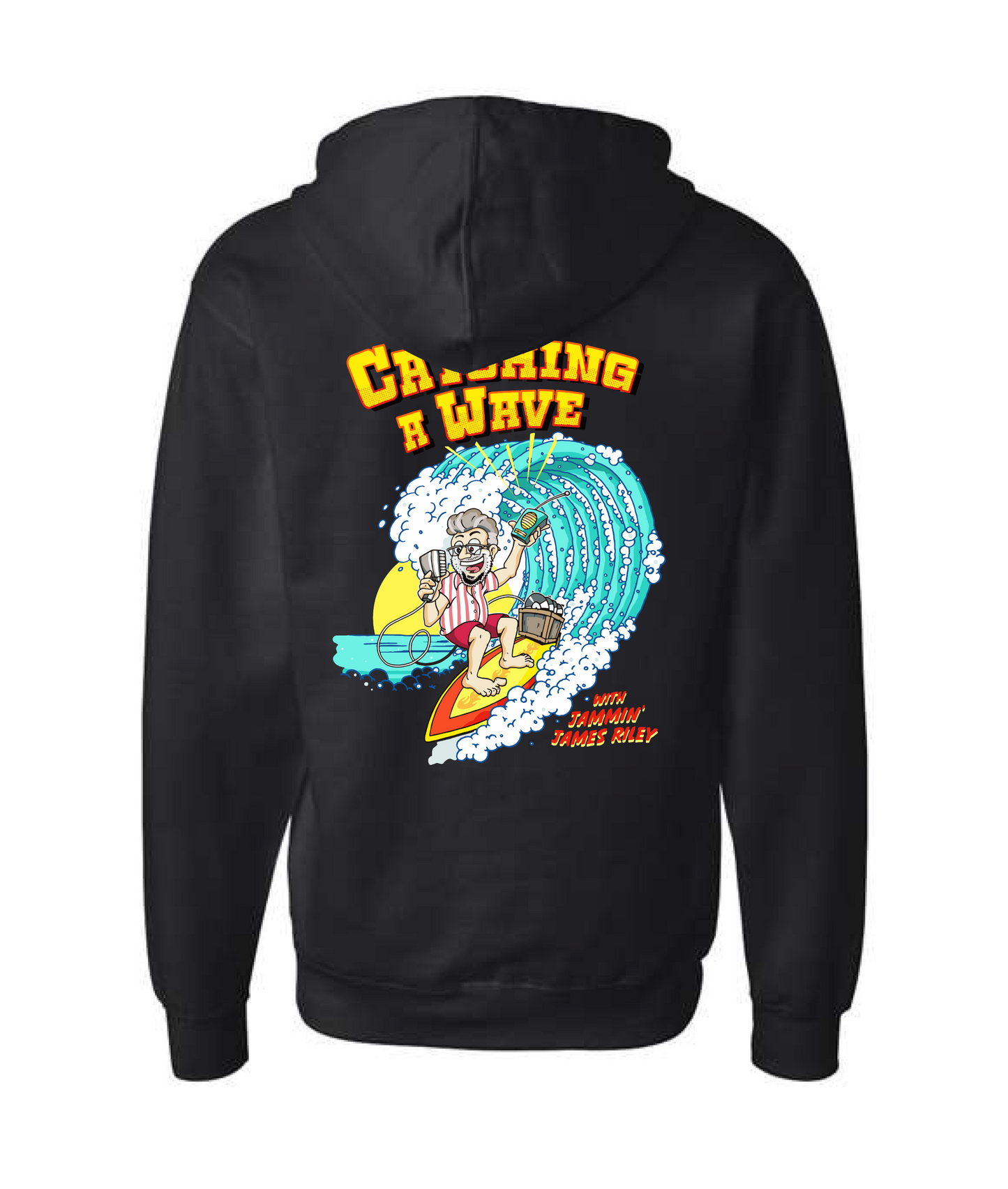 Team Riley Radio - Catching a Wave - Zip Hoodie